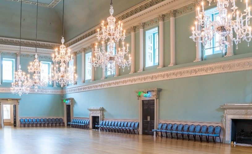 Ball room at the Assembly Rooms